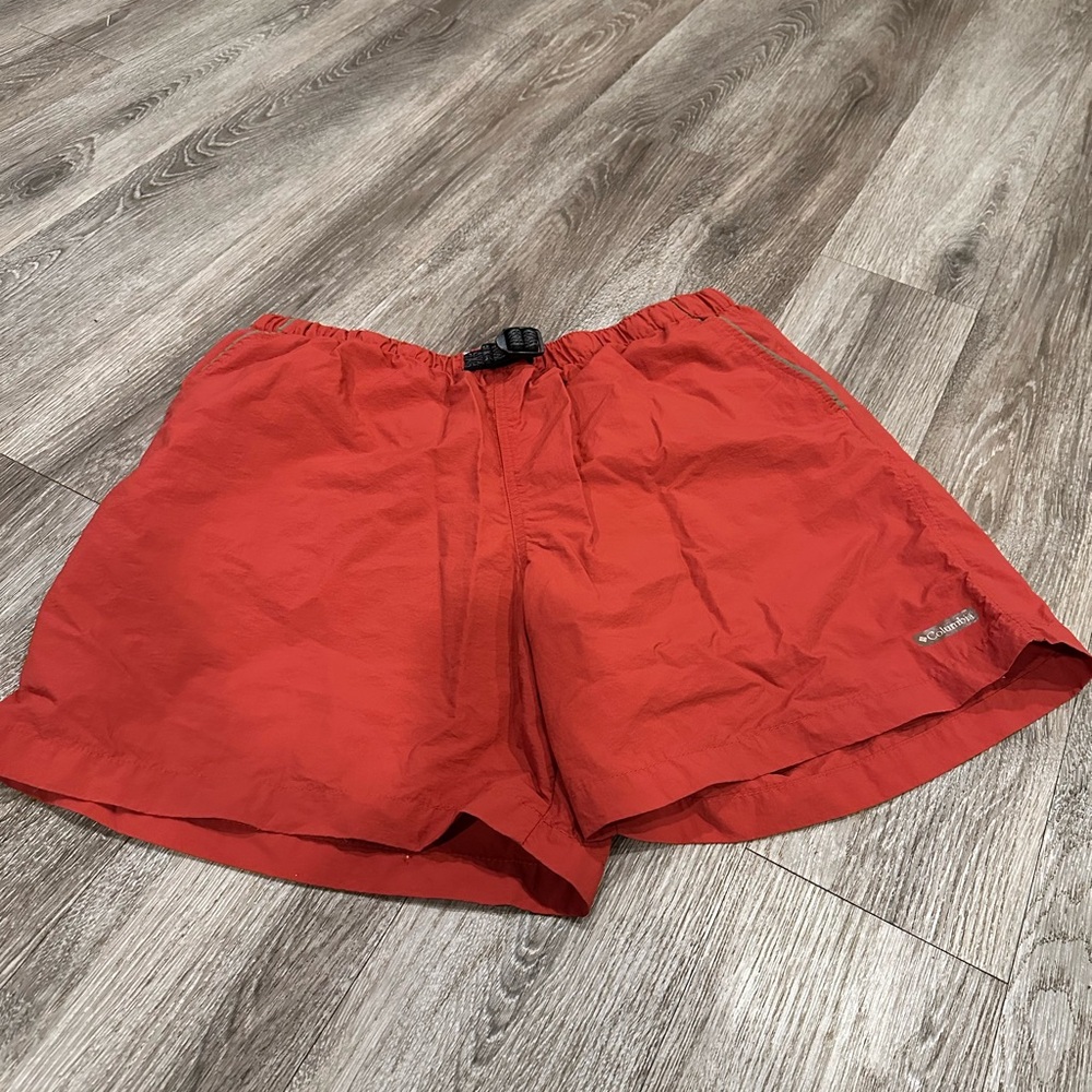 Columbia Burnt Orange Swim Trunks